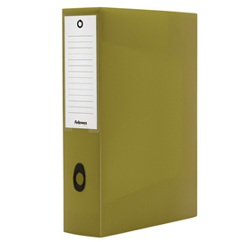 Scatola progetto plus holos - 25x35 cm - dorso 8 cm - verde - fellowes