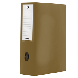 Scatola progetto plus holos - 25x35 cm - dorso 10 cm -marrone - fellowes
