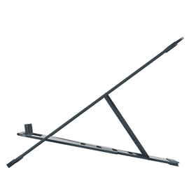 Supporto notebook - regolabile ultrapiatto - grigio scuro - in alluminio - leitz