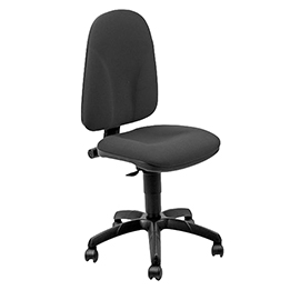 Seduta operativa team tmtmi - senza braccioli - ecopelle - nero - unisit