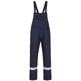 Salopette multinorma bizweld iona - taglia l - blu navy - portwest