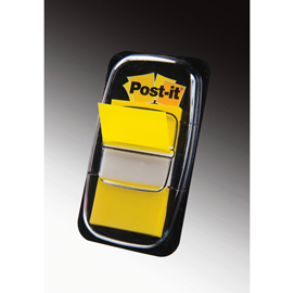 Segnapagina post it® index medium - 25,4x43,2 mm - giallo - post it® - conf. 50 pezzi