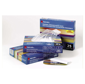 Sacchi per distruggidocumenti as3000 - grandi formati - fino a 175 l - rexel - conf. 100 pezzi