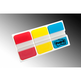 Segnapagina post it® index strong medium - 25x38 mm - colori classici - post it® - conf. 66 pezzi