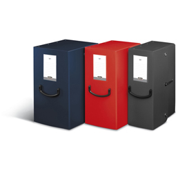 Scatola archivio pick up - dorso 12 cm - 35x25 cm - blu - fellowes