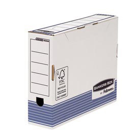 Scatola archivio bankers box system - a4 - 26x31,5 cm -  dorso 8 cm - fellowes