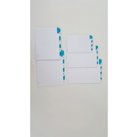 Schede - rubrica a/z - 21x15 cm (verticale) - bianco - edipro