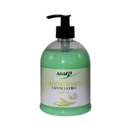 Sapone liquido - muschio bianco - amacasa - dispenser da 500 ml