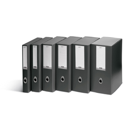 Scatola progetto plus vip - 34,5x24,5 cm -  dorso 12 cm - grigio antracite - fellowes