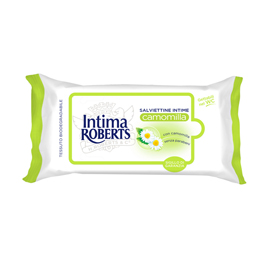 Salviette intime camomilla - neutro roberts - conf.12 pezzi