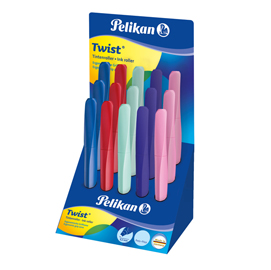 Sferografica twist-cartuccekm5  - penna + 2 cartucce - pelikan