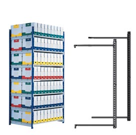 Scaffale rang'eco - modulo aggiunta - 5 ripiani - 100x70x200 cm - grigio - paperflow