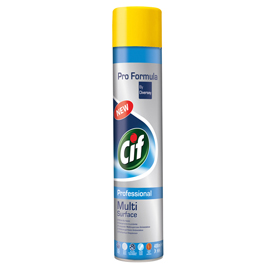 Spray multi surface - antistatico - profumo di pulito - 400 ml - cif