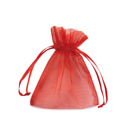 Sacchetti organza milly - 12,5x17cm - rosso - 20 sacchetti - pnp