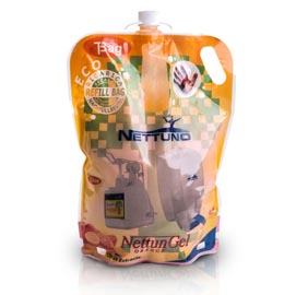 Sacca ricarica t-bag nettungel orange - 3 l - nettuno