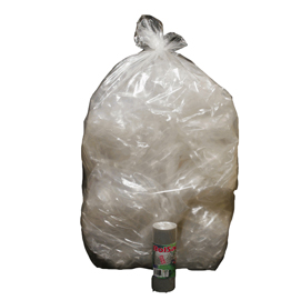 Sacchi - 70x110 cm - 110 l - 22 micron - trasparente neutro - rolsac - conf. 10 pezzi