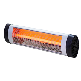 Stufa al quarzo scirocco wall - alto rendimento - 19x91x10cm - 2500w - 220-240v - 50/60hz - cfg