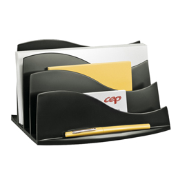 Sparticarte ellypse - 100% riciclabile - nero - 225x130 h127mm - cep