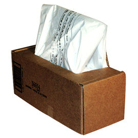 Sacchetto per distruggidocumenti - 53 / 75 l - fellowes - conf. 50 pezzi