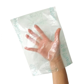 Scatola dispenser da 500 guanti-sacchetto monouso - hdpe - viva