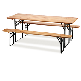 Set birra pieghebole - garden friend - set 3 elementi