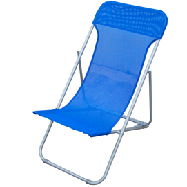 Sdraio pieghevole beach - blu - garden friend