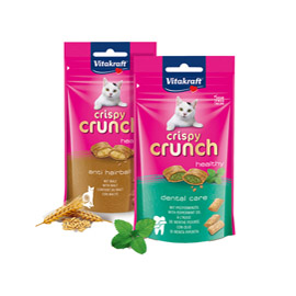 Snacks crispy crunch - ripieno di malto - 60 gr - vitakraft