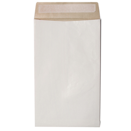 Sacchetto secursac - antistrappo - d3 - 30 x 40 x 4 cm - 130 gr - bianco - blasetti - conf. 100 pezzi