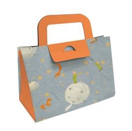 Scatola portaoggetto - fantasia il piccolo principe - 16,2 x 14,5 x 7,5 cm - kartos