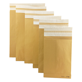 Sacchetto e-commerce e-double - 26 x 40 cm - avana - bong packaging - conf. 250 pezzi