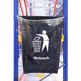 Sacco rifiuti racksack clear - per rifiuti generici - 160 l - beaverswood