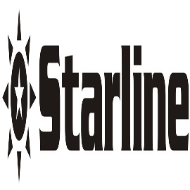 Starline - nastro - nylon nero - per ibm 2300 2400 serie