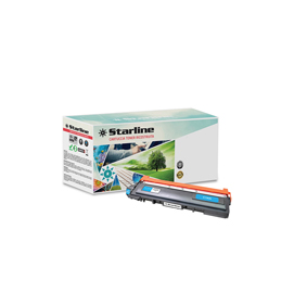Starline - toner ricostruito - per brother - ciano - tn230c - 1.400 pag