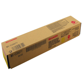 Sharp - toner - giallo - mxc38gty - 10.000 pag