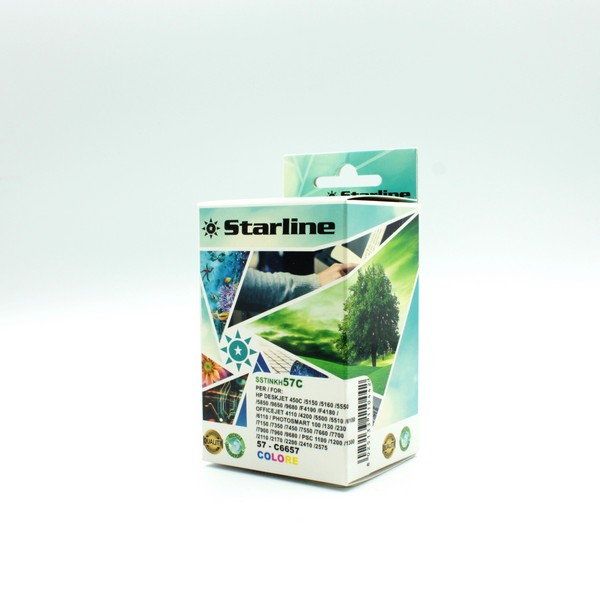 Starline - cartuccia - ink colore per print c/hp 57 22 28