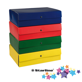 Scatola progetto - dorso 12 cm - giallo - starline