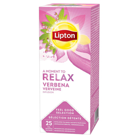 Te' alla verbena - feel good selection - in filtro - lipton - conf. 25  pezzi