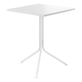 Tavolo basso ribaltabile quadrato lemon - 75 x 59 x 59 cm - avorio - unisit