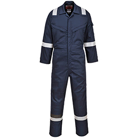 Tuta da lavoro multinorma bizweld iona - taglia xxl - blu navy - portwest
