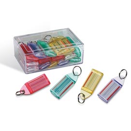 Targhette portachiavi - colori assortiti - lebez - conf. 15 pezzi