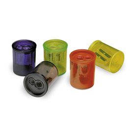 Temperamatite noris con contenitore - 2 fori  - lebez