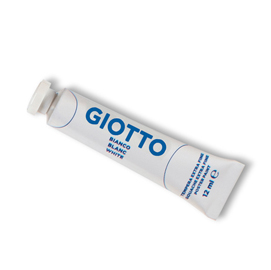Tempera tubo 4 - 12ml - bianco - giotto