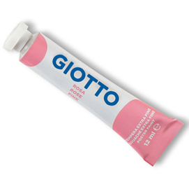 Tempera tubo 4 - 12ml - rosa - giotto