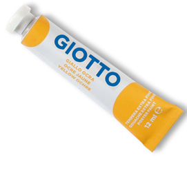 Tempera tubo 4 - 12ml - giallo ocra - giotto