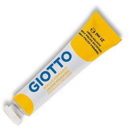 Tempera tubo 7 - 21ml - giallo - giotto