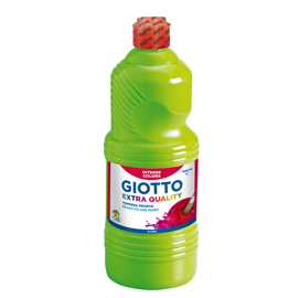 Tempera pronta - 1000ml - verde chiaro - giotto