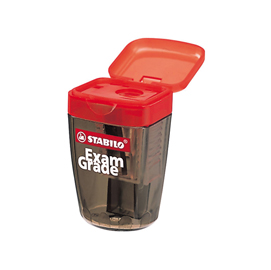 Temperamatite exam grade con contenitore - 1 foro - con contenitore - stabilo