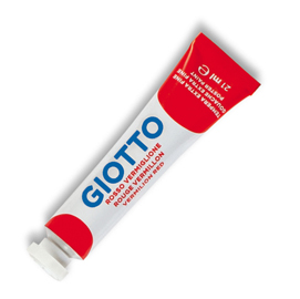 Tempera tubo 7 - 21ml - rosso vermiglione - giotto
