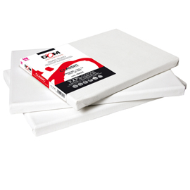 Tela pittura classic - 18 x 24 cm - bianco - dom