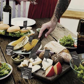 Targhette - 7,4x10,5 cm (a7) - nero - securit - set 20 pezzi